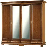 AEA Armoires classiques Armoire en bois Armoire penderie - Model N-4D
