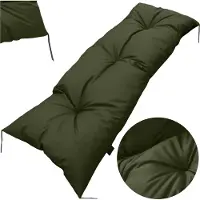 EDANTI Coussin de palette 120X40 Cm Extérieur lavable Coussin de palette pour europallets Coussin de palette Vert