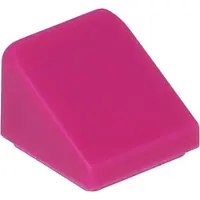 LEGO 1x1 brique inclinée 30° x 1 x 1 x 2/3 54200 - 100 pièces magenta
