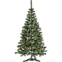 AGA Sapin de Noël avec pommes de pin 220 cm