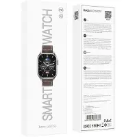 Hoco Smartwatch Y17 Montre de sport intelligente Technologie Bluetooth 300 mAh Etanche Argent