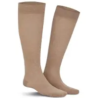 Kunert Chaussettes montantes 'Fly&Care' beige foncé