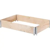 StarTech.com Parcelle de jardin - Parterre surélevé/jardinière - Bois massif - Construction robuste - Pour légumes et fleurs - Pour l'extérieur