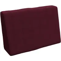 Pokar Coussin pour palette Coussins de palette avec housse amovible Canapé de palette, Taille:Coussin latéral 60 x 40, Couleur:Violet