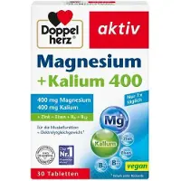 Doppelherz Magnesium + Kalium Comprimés, 30 comprimés