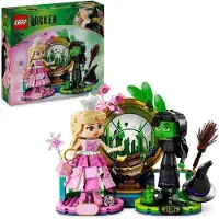 LEGO Wicked Figurines d'Elphaba et de Glinda, Jouet de Construction, 75682, Décoration, Pour Enfants 10+ Ans