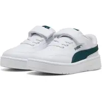 Puma Chaussures de sport Court Classic Clean Ac+ Blanc, taille 22 (garçons) Blanc, taille 22