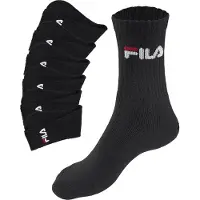 FILA Chaussettes rouge / noir / blanc