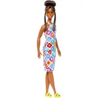 Barbie Poupée MATTEL, losanges colorés HJT07 - jouet pour enfants