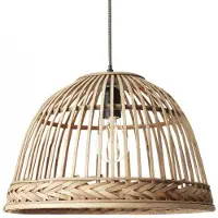 Brilliant Lampe suspendue en rotin Padget Ø 42cm