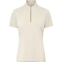 Vaude Bike Adlux Hz Short Sleeve Jersey Beige 38 / Regular Femme