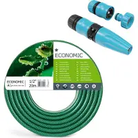 Cellfast Economic 1/2" tuyau d'arrosage 20m + kit arrosage gazon