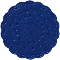 Duni 250 DESSOUS DE PLAT EN CELL. 8LG 7,5CM D.BLEU (Dessous de verre)