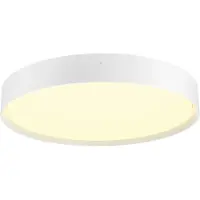 SLV Plafonnier Decona Ø 42cm blanc - Capteur 3000K/4000K