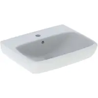 Geberit Selnova Square - lavabo 550x440 mm, avec trop-plein, 1 trou pour robinet, blanc alpin 500.290.01.7