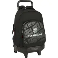 Safta F.cbarcelona 33l 33x45x22 Cm Wheeled Backpack Noir Enfants