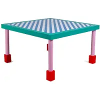 Seletti Table Supersquare bleue à manger