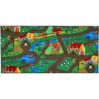 MarkAdler Mark Adler Legetaeppe - Bondegård - 95 x 200 cm (95 x 200 cm)