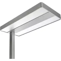 Unilux 400079771 Lampadaire LED LIXUS, couleur : argent