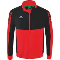 Erima Six Wings Veste De Présentation Enfants - Rouge / Noir | Taille: 152