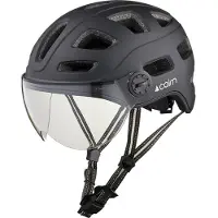 Cairn Quartz Visor, casque de vélo, noir