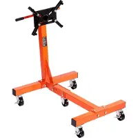 Vevor Support moteur 1500 lb Chariot de levage pliable avec tête de montage réglable