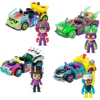 Orbico T-RACERS Glow Race Series Voiture et pilote Pièces à collectionner Voiture détachable et avec pièces interchangeables MIX