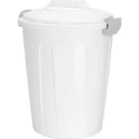 H&S Maxibin 23 litres, Poubelle, Blanc