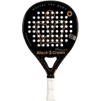 Black Crown Piton Padel Racket Noir