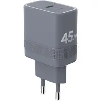 Force Power CS 45W USB C PD GaN CUBE Gris Recycle