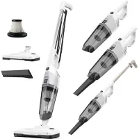 Grafner Aspirateur à manche 2en1 Power avec filtre Hepa PS11101