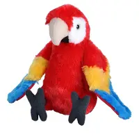 Wild republic - Doudou - Cuddlekins Mini - Macaw rouge