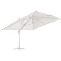 Oviala Toile pour parasol déporté 4x3m écru - Caserta