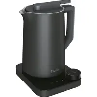 Haier Bouilloire électrique HKE7W 011 1,3 L 2200 W Gris