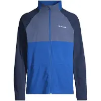 Columbia Vital Valley Full Zip Fleece Bleu M Homme