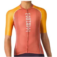 Castelli Unlimited 2 Short Sleeve Jersey Orange M Femme