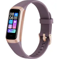 INF Montre Connectée Élégante avec Suivi Santé et Personnalisation Violet