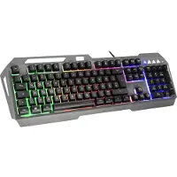 Speedlink LUNERA - Taille complète (100%) - filaire - USB - QWERTY - LED - noir