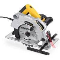 Powerplus Scie Circulaire 1500w Outifrance Découpe Bois Puissante Et Précise - Outifrance