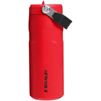 Stanley Bouteille isotherme - - IceFlow Bottle Flip Straw 2.0 - 0,47 L - Acier inoxydable recyclé - Isolation sous vide AeroLight
