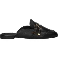 Tamaris Mules , talon 35 mm, sans semelle intérieure, couleur noire, taille 37