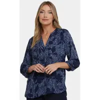 Nydj Pintuck Blouse | Manuela Reina