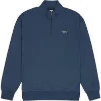 Element Co Emb Half Zip Sweatshirt Bleu M Homme