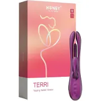 HoneyPlayBox Box Terri - Vibromasseur avec bras clitoridien contrôlé par application (violet)