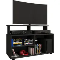 VCM Meubles Meuble Télévision | Plancher | Étagère Meuble Télévision avec espace de rangement suffisant | Dimensions H. 59 x W. 90 x D. 36 cm | Fernseh Furniture - Balansia
