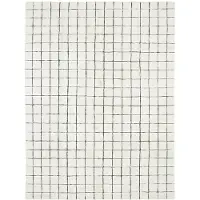 Lorena Canals Tapis mosaïque en laine naturelle 230x300cm
