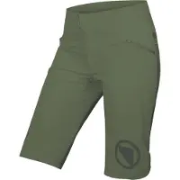 Endura Singletrack Lite Short Fit Shorts Vert L / Short Femme