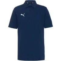 Puma T-Shirt fonctionnel 'TeamGoal' bleu foncé / blanc