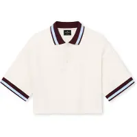 Johnny Urban T-shirt 'Abbie' crème / bleu clair / bourgogne
