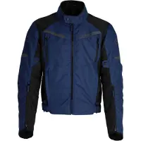 Acerbis X-Street blouson textile moto, noir/bleu, M